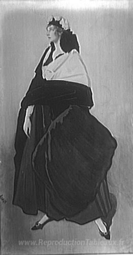 Portrait de Mlle Ida Rubinstein