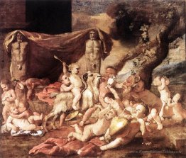 Bacchanal de putti