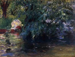Un moulin à calcul de la backwater près de la lecture