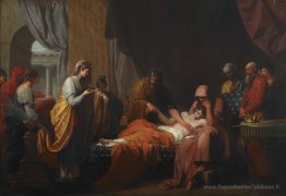 Erasistratus Le médecin découvre l'amour d'Antiochus pour Strato