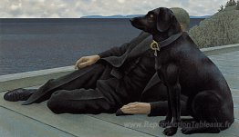 Chien et prêtre