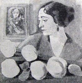 Portrait de la femme de l'artiste