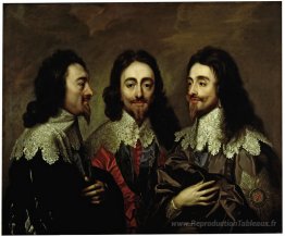 Charles I en trois positions