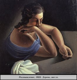 Figure à une table (portrait de ma sœur)