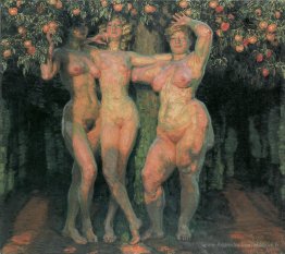 Soleil d'automne, trois déesses