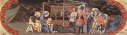 Adoration de la scène des trois rois
