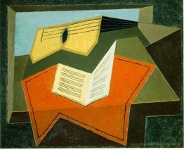 Dapier de guitare et de musique