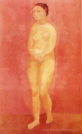 Femme debout nue