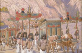 Le corps de Jacob est emmené à Canaan