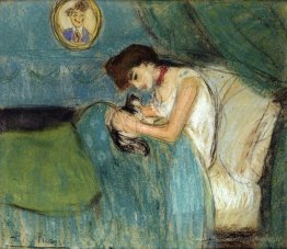 Femme avec chat