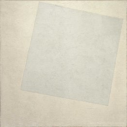 Composition suprématiste: blanc sur blanc
