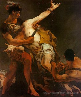 Le martyre de St. Bartholomew
