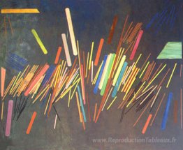 Peinture de ligne verte