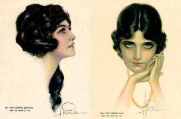 La question éternelle et la fille pensive