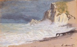 Le Manneport, Etreat - Amont Cliff, temps rugueux