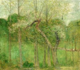 Paysage avec clocher, Wyndham