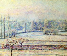 Vue de Bazincourt, Frost, Morning