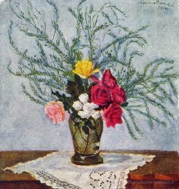 Roses et asperges