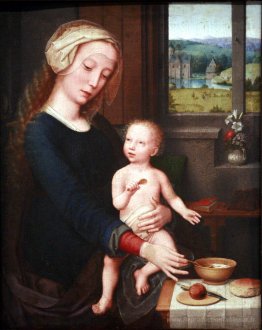 Madonna avec la soupe au lait
