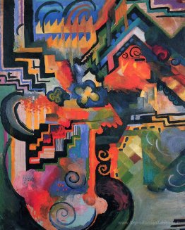 Composition colorée (Hommage à Johann Sebastian Bachh)