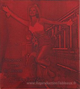 J'ai rêvé que je suis allé à Blazes dans mon soutien-gorge Maide