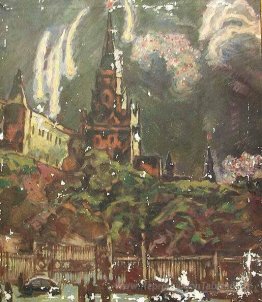 Conception de scène "La place rouge"