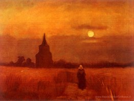 La vieille tour dans les champs