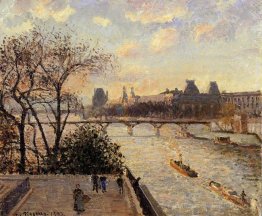 Le Louvre et la Seine du Pont Neuf