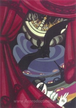 Affiche pour le théâtre chauve-séouris