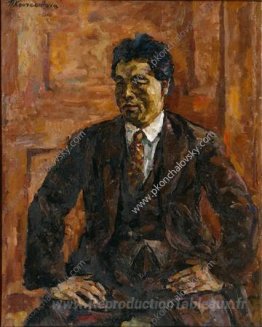 Portrait de l'artiste japonais Yabe-Shan