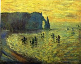 Les falaises à Etreat
