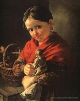 Fille avec une poupée