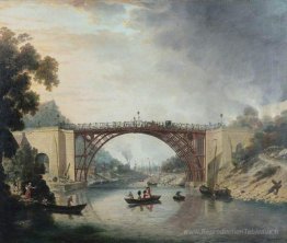 Le pont en fonte près de Coalbrookdale