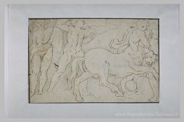 Bataille des centaures et grec
