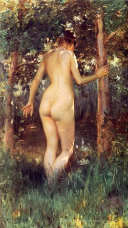 Étude d'une femme nue