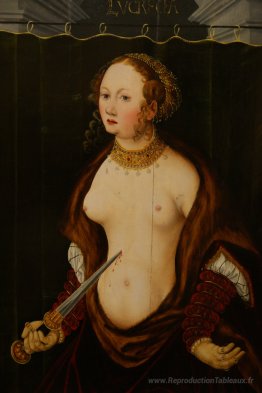 Lucretia se suicidant.
