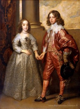 Guillaume II, prince d'Orange et princesse Henrietta Mary Stuart