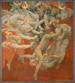 Orestes poursuivis par les Furies