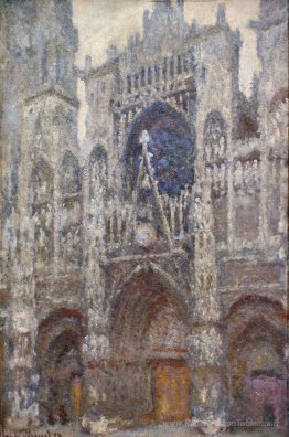 Cathédrale Rouen, temps gris