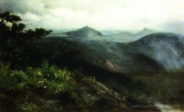 Paysage de montagne, Highlands, Caroline du Nord
