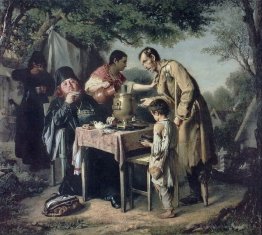 Tea Party à Mytishchi près de Moscou
