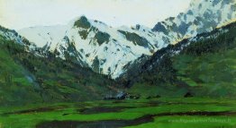En Alpes au printemps