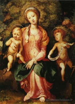Madonna et enfant avec le jeune Saint John