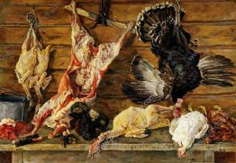 Nature morte. Viande et volaille.