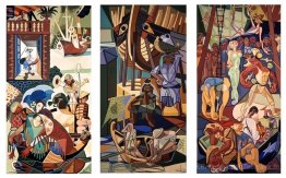Un dimanche à Lisbonne, tapisserie