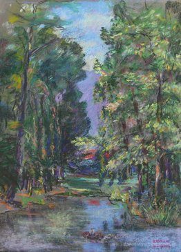 Le lac dans la forêt