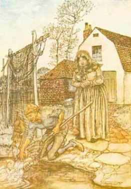 Le pêcheur et sa femme n'avaient pas d'enfants, et ils désiraien