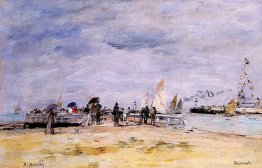Deauville, la jetée