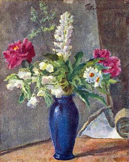 Vase bleu