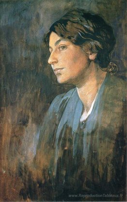 Portrait de Marushka, femme de l'artiste